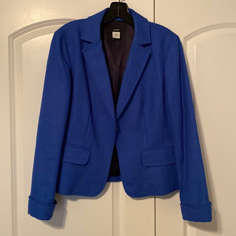J. Crew royal blue blazer